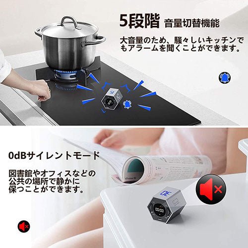 llano Ticktime 新時代のデジタルタイマー 時間管理 ポモドーロ・テクニックに最適 LJN-TM2 - ユウボク東京公式ストア