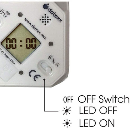 Datexx TimeCubePlus タイムキューブプラス プリセットタイマー 5・15・30・60分 ホワイト DF-43