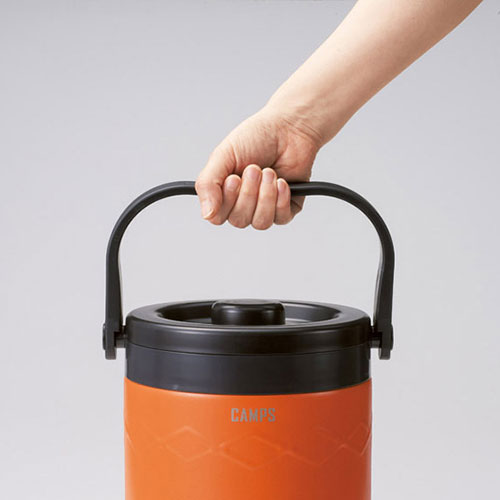 キャンプス 真空保冷温ファミリークーラー 缶やペットボトルなど様々な飲料の保冷温に最適 SP-35978