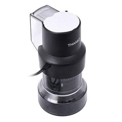 サンコー コンパクトフラット式コーヒーミル ホーミル 臼式カッター採用 13段階の挽き目調整が可能 コンパクトな電動コーヒーミル CHML25HBK