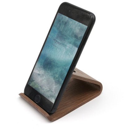 [3 colors to choose from] Japan Trust Technology Natural wood smartphone low stand 