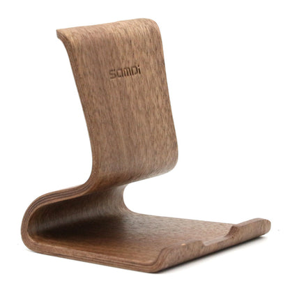 [2 colors to choose from] Japan Trust Technology Natural Wood Smartphone High Stand 