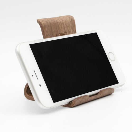 [2 colors to choose from] Japan Trust Technology Natural Wood Smartphone High Stand 